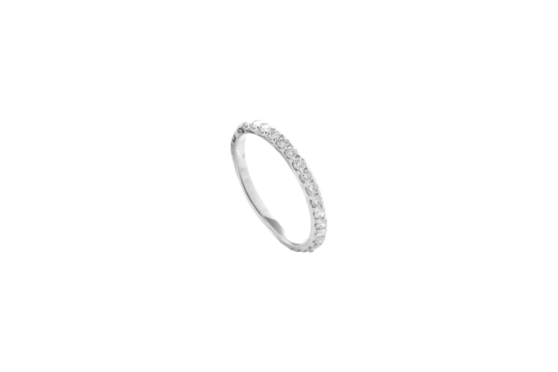 Churumbela en Oro Blanco 14k y Diamantes Naturales – 0.37 ct
