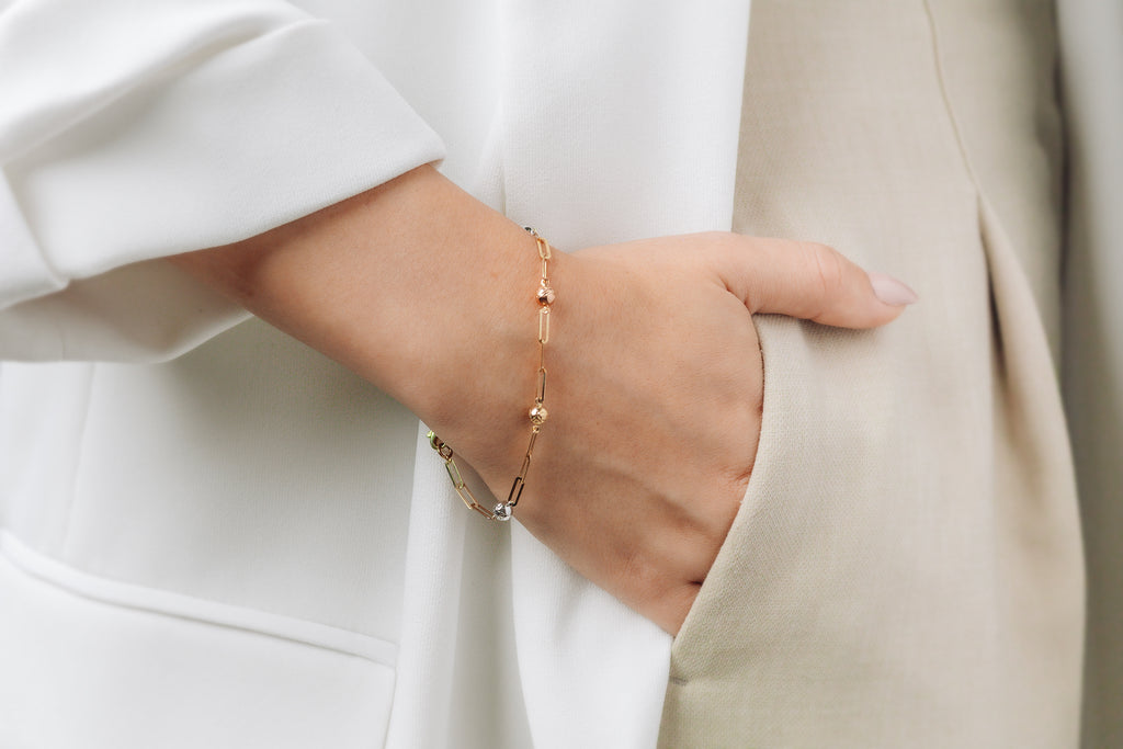 Brazalete Maleable - Tres Oros 10k