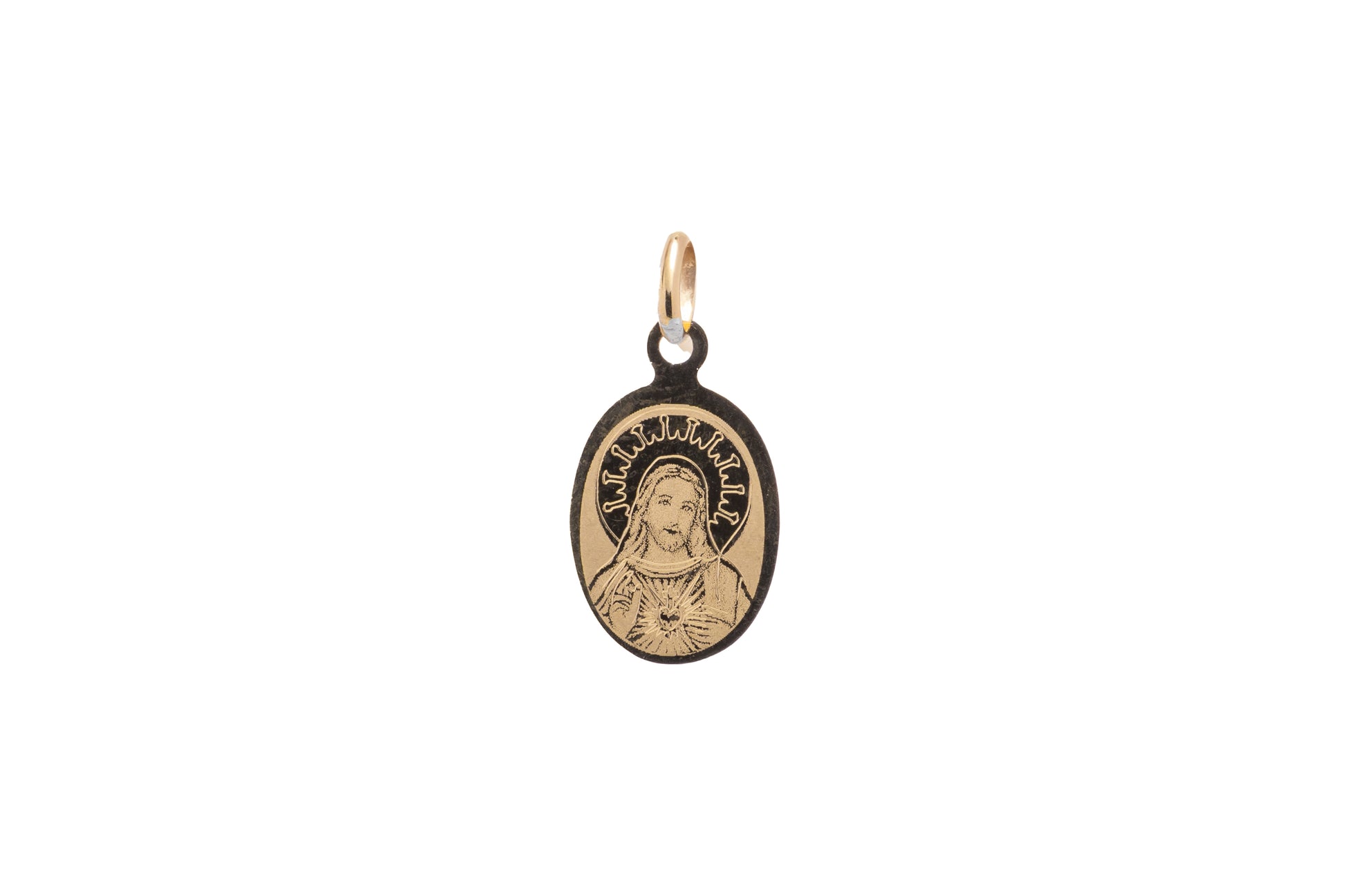 Medalla Cristo Oro Amarillo 10k