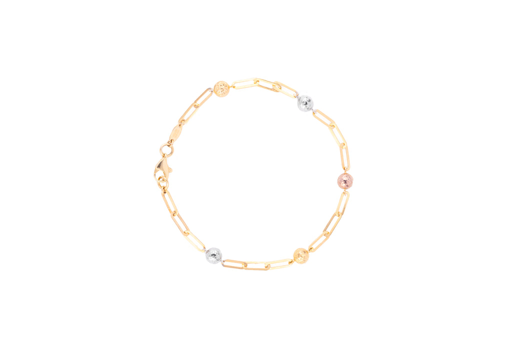 Brazalete Maleable - Tres Oros 10k