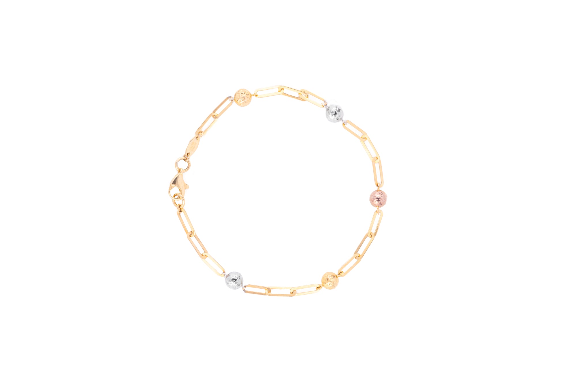 Brazalete Maleable - Tres Oros 10k