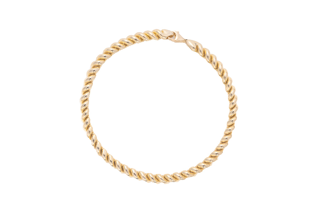 Brazalete Maleable Esclava - Oro Amarillo 10k