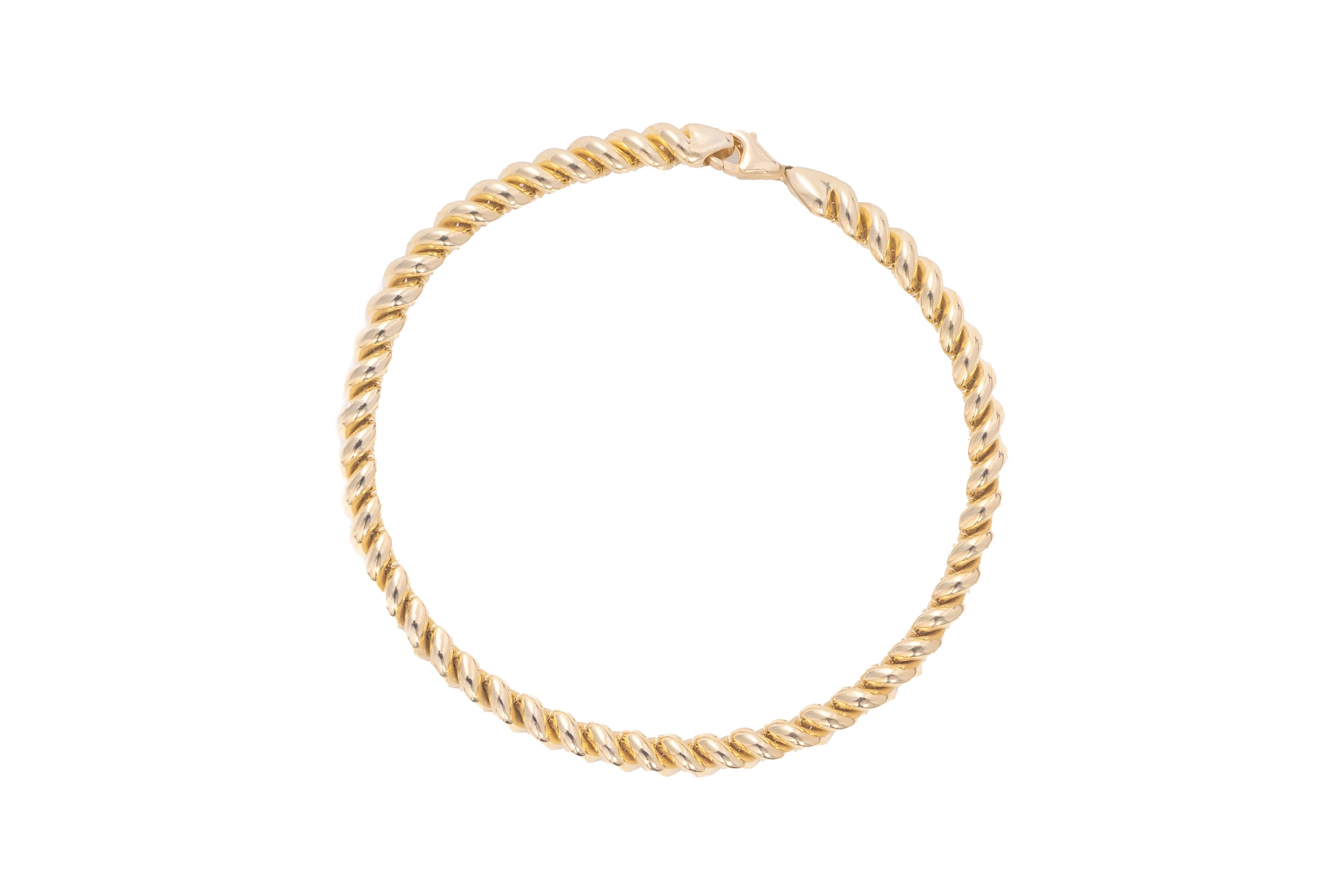 Brazalete Maleable Esclava - Oro Amarillo 10k